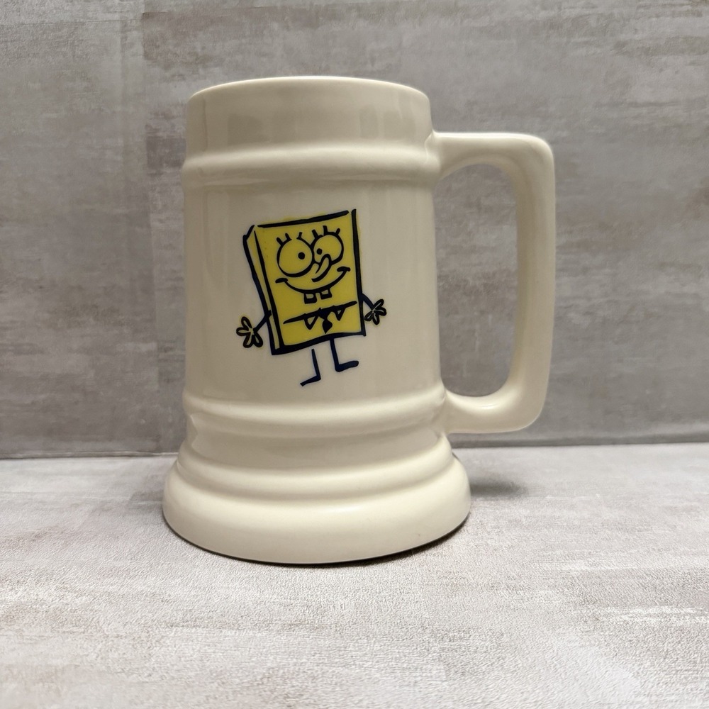 SpongeBob SquarePants Cast Crew Studio Gift Mug w/ Handrawn Art Exclusive Early